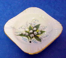 Pretty Royal Windsor Tiny Ashtray Lily of the Valley