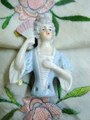 MINIATURE PINCUSHION HALF DOLL Germany