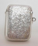 Victorian Sterling Match Box - Vesta