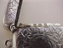 Victorian Sterling Match Box - Vesta
