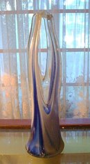 SPECIAL - UNIQUE FORM - ART GLASS - VASE