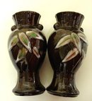 LOVELY - PAIR of VASES - OCCUPIED JAPAN