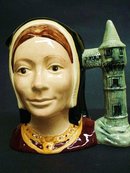 CATHERINE of ARAGON LARGE TOBY JUG - D6643