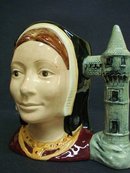 CATHERINE of ARAGON LARGE TOBY JUG - D6643
