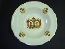 KING GEORGE VI & QUEEN ELIZABETH DISH - ROYAL
