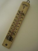 OLD FAHRENHEIT WALL STYLE THERMOMETER