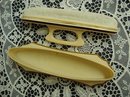 2 Pc.ANTIQUE CELLULOID DECO STYLE NAIL BUFFER
