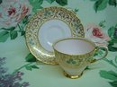 Lovely TUSCAN DEMITASSE CUP and SAUCER Hand Decorated