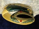 MAGICAL PAINTED JEWELLED BAKELITE BRACELET
