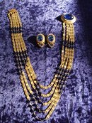 AMAZING BEAUTY-HOBE NECKLACE&EARRINGS