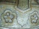 FANCY ANTIQUE EVENING BEADED/SEQUENCE PURSE - BAG