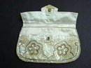 FANCY ANTIQUE EVENING BEADED/SEQUENCE PURSE - BAG