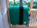 LOVELY GREEN HUDSON BAY 3 1/2 POINT- 100% WOOL