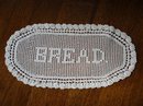 VINTAGE HAND CROCHET LACE TRAY LINER