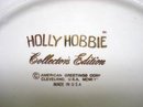 LOVELY COLLECTOR'S EDITION HOLLY HOBBIE PLATE