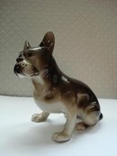 CHARMING ROYAL DUX FRENCH BULDOG FIGURINE