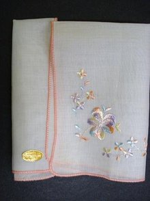 SWISS MADE HANKIE - SILK-Y EMBROIDERY