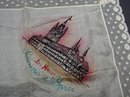 EXQUISITE EMBROIDERY - SOUVENIR SILK HANKIE