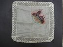 EXQUISITE EMBROIDERY - SOUVENIR SILK HANKIE
