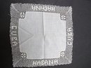HANKIE-HAND CROCHET LACE CUBA - HABANA