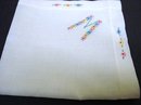 HANKIE - HAND EMBROIDERY - MONOGRAM M