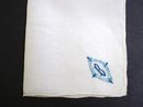 VINTAGE HANKIE-EMBROIDERY MONOGRAM-B
