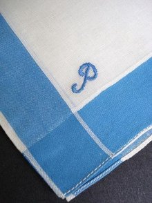 VINTAGE HANIE MONOGRAM *P*