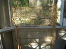 VINTAGE LACE TEA TABLECLOTH - TATTING