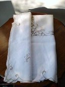 FINEST CUTWORK&EMBROIDERY TABLECLOTH