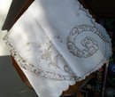 AMAZING CUTWORK&EMBROIDERY TABLECLOTH