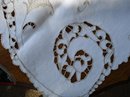 AMAZING CUTWORK&EMBROIDERY TABLECLOTH