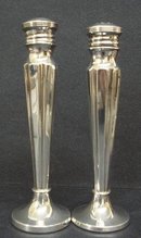 ANTIQUE PAIR SALT&PEPPER SHAKERS - 2