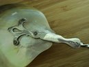GLORIOUS ANTIQUE - UNIQUE SERVING SPOON