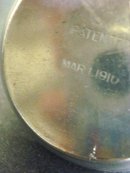 UNIQUE STYLE - LOVELY 1910 TEA STRAINER