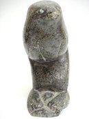 ESKIMO INUIT STONE CARVING - STANDING SEAL