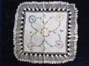 CENTERPIECE EMBROIDERY & WIDE LACE