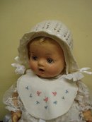LOVELY VINTAGE CROCHET HAT for DOLL or BABY