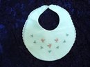 PRETTY BIB for BABY - PETIT POINT EMBROIDERY