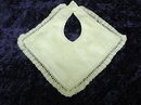 PRETTY BIB for BABY or DOLL - HAND MADE