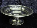 STERLING PEDESTAL SERVING DISH - OPEN WORK