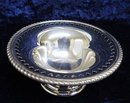 BIRKS PEDESTAL DISH-OPEN WORK-Silver Plate