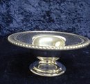 BIRKS PEDESTAL DISH-OPEN WORK-Silver Plate