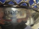 PEDESTAL DISH - OPEN WORK - Silver Plate