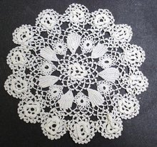 TINY CROCHET IRISH LACE DOILY