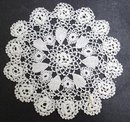 TINY CROCHET IRISH LACE DOILY