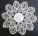 VINTAGE CROCHET LACE DOILY - UNIQUE PATTERN