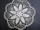 VINTAGE CROCHET LACE DOILY - PRETTY