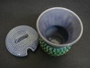 LOVELY FIGURAL JAM POT - SCOTTISH THISTLE