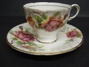Paragon TeaCup&Saucer-Golden Emblem