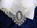 HAND MADE EMBROIDERY & LACE - HANKIE